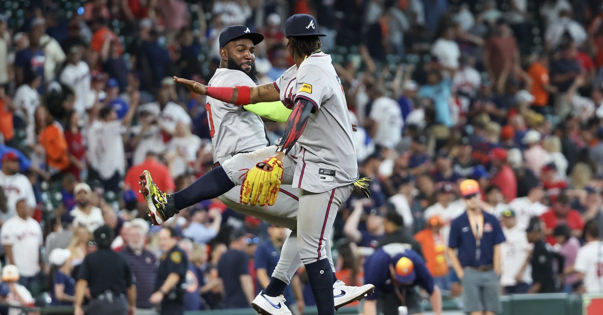Featured image for "Braves Sweep Astros, Riley and Albies Shine"