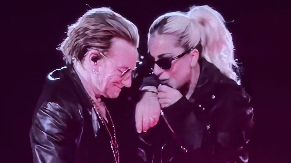 Lady Gaga Surprises Las Vegas Crowd with U2 Duet at Sphere