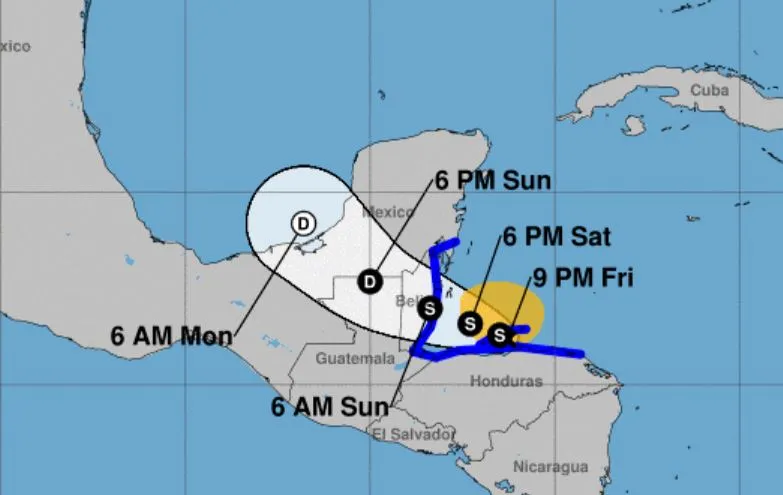 Featured image for Tropical Storm Sara Stalls in Honduras, Poses Flood Risk