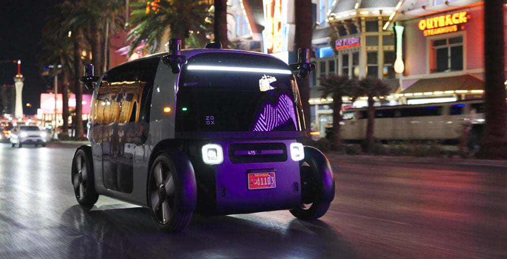 Featured image for Amazon's Zoox Launches Free Robotaxi Rides in Las Vegas Amid Industry Competition