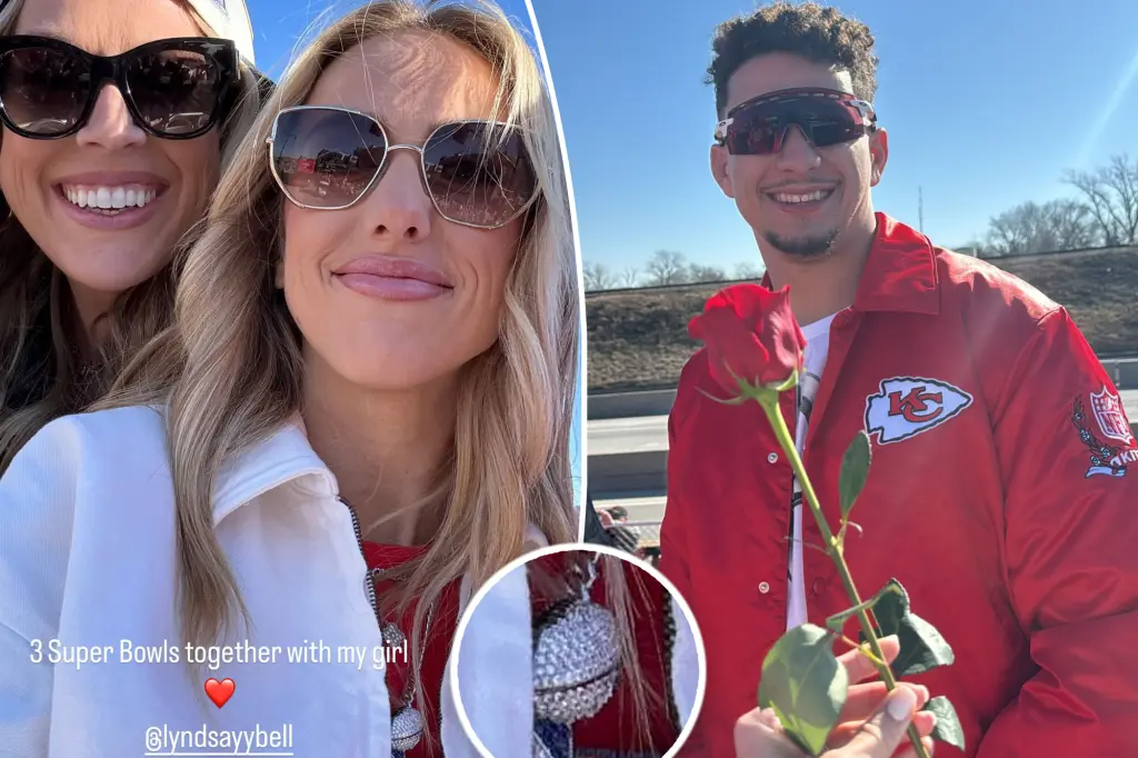 "Brittany Mahomes Shines at Kansas City Chiefs Super Bowl Parade"