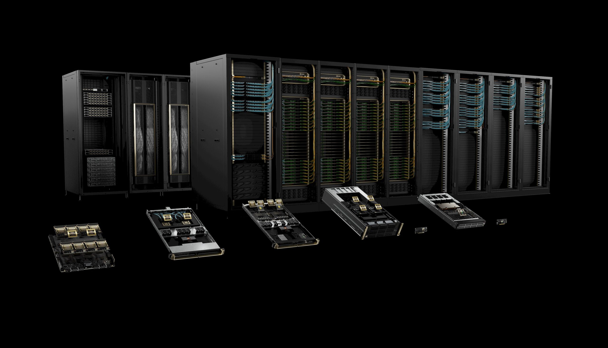 Featured image for "Nvidia Unveils Blackwell B200 GPU to Dominate AI Market with 1 Trillion Parameter Models"