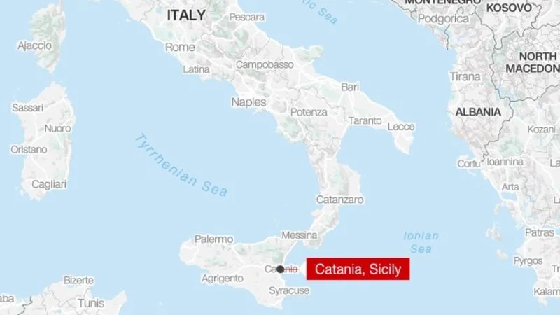 Sicilian dog filmed depositing trash as Italy fights illegal dumping