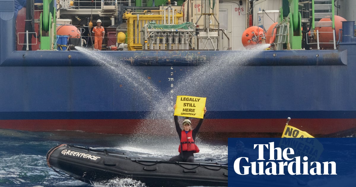 Featured image for "Confrontation at Sea: Deep Sea Miners Clash with Greenpeace Activists"