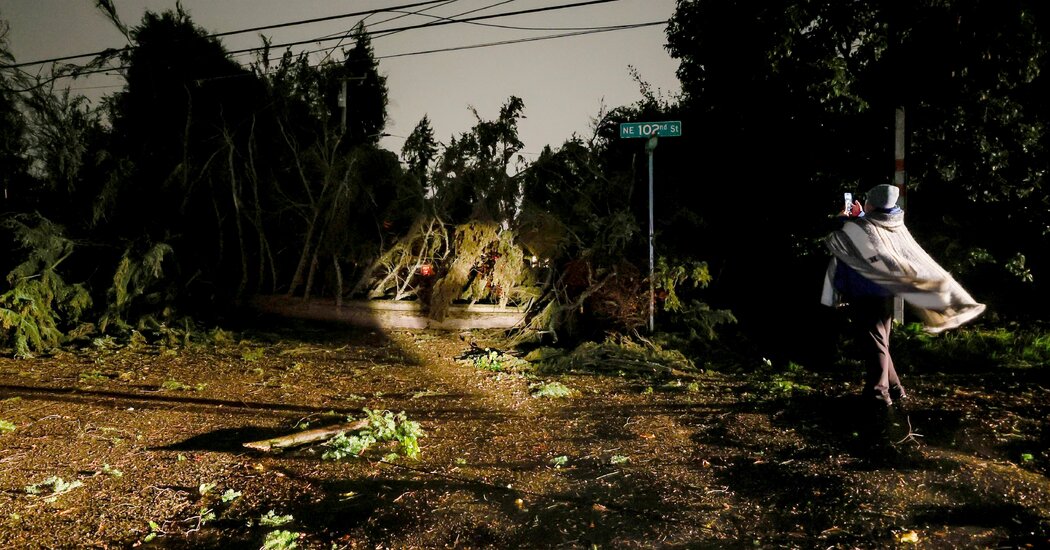 Devastating Bomb Cyclone Hits West Coast, Causing Power Outages and Fatalities