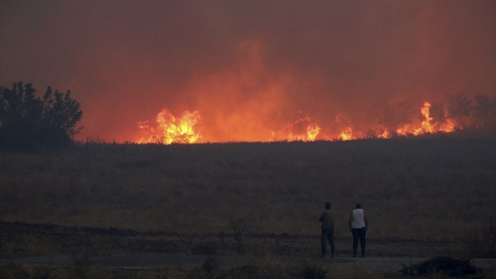 "Southern Europe Battling Unrelenting Wildfires Amidst Sweltering Heat"