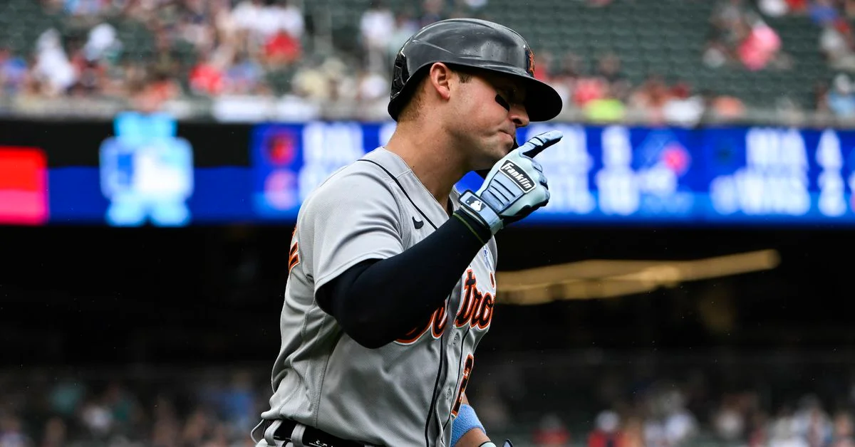 Tigers secure 6-4 victory over division-leading Twins.