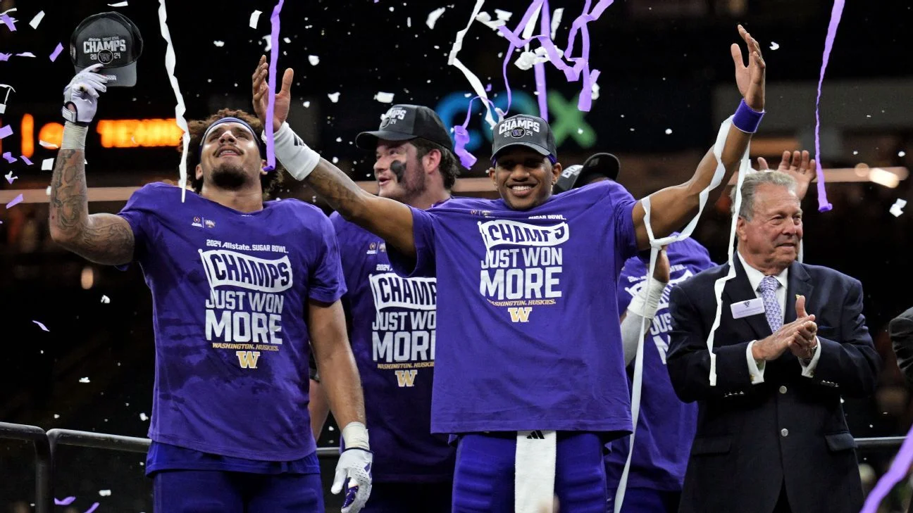 "Washington Triumphs Over Texas in Sugar Bowl, Advances to CFP Championship"