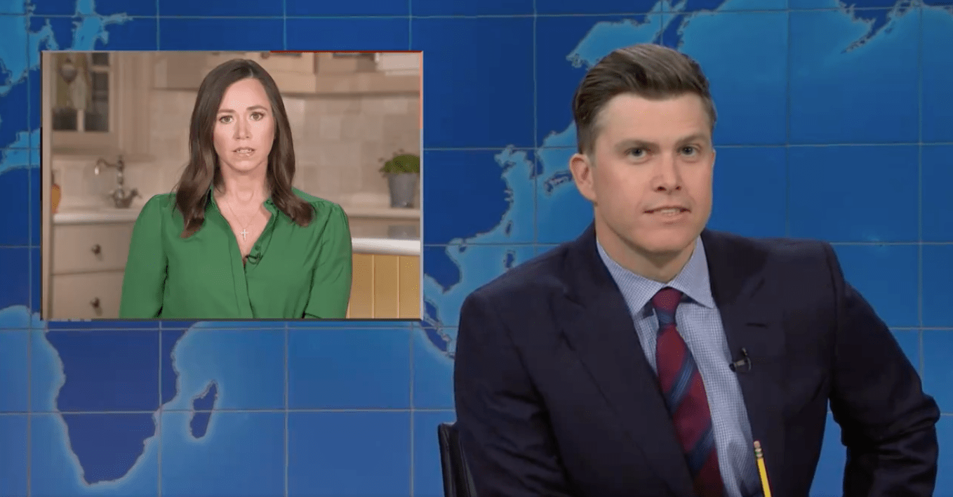 Featured image for 'SNL' Cold Open: Scarlett Johansson Mocks Katie Britt's SOTU Response