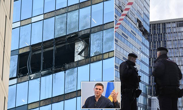 "Ukraine Warns of Escalation: More Drones and Collapses to Follow Moscow Skyscraper Attack"