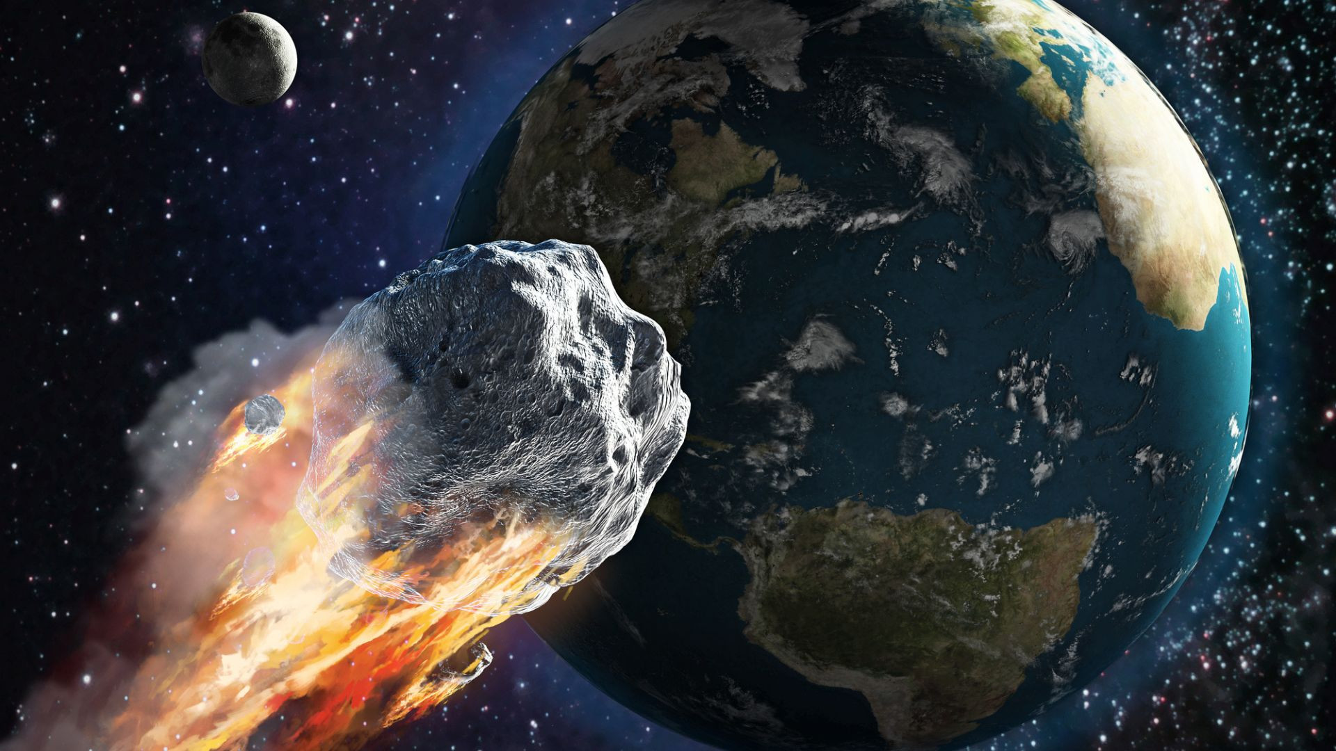 "Earth's Gravity: The Unseen Shield Disintegrating Near-Miss Asteroids"
