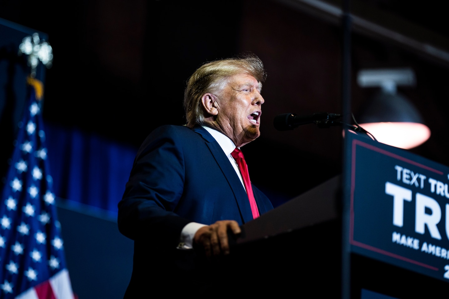 "Trump ramps up attacks on law enforcement and hits campaign trail amid federal indictment"
