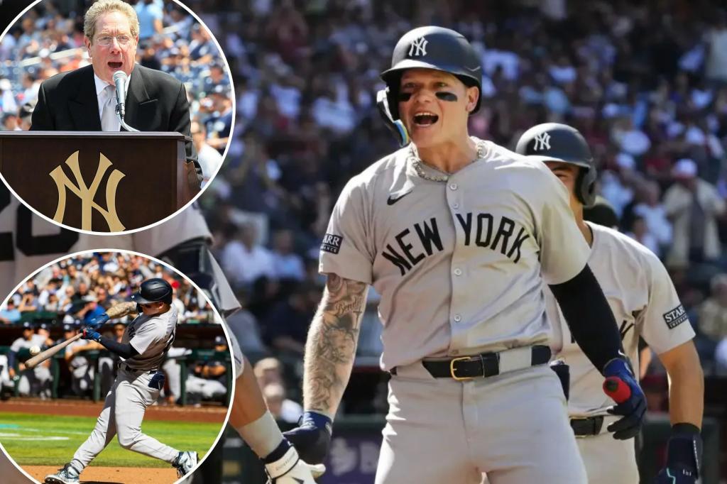 Featured image for "Yankees' Alex Verdugo Delivers Clutch Homer, Inspires Unique John Sterling Call"