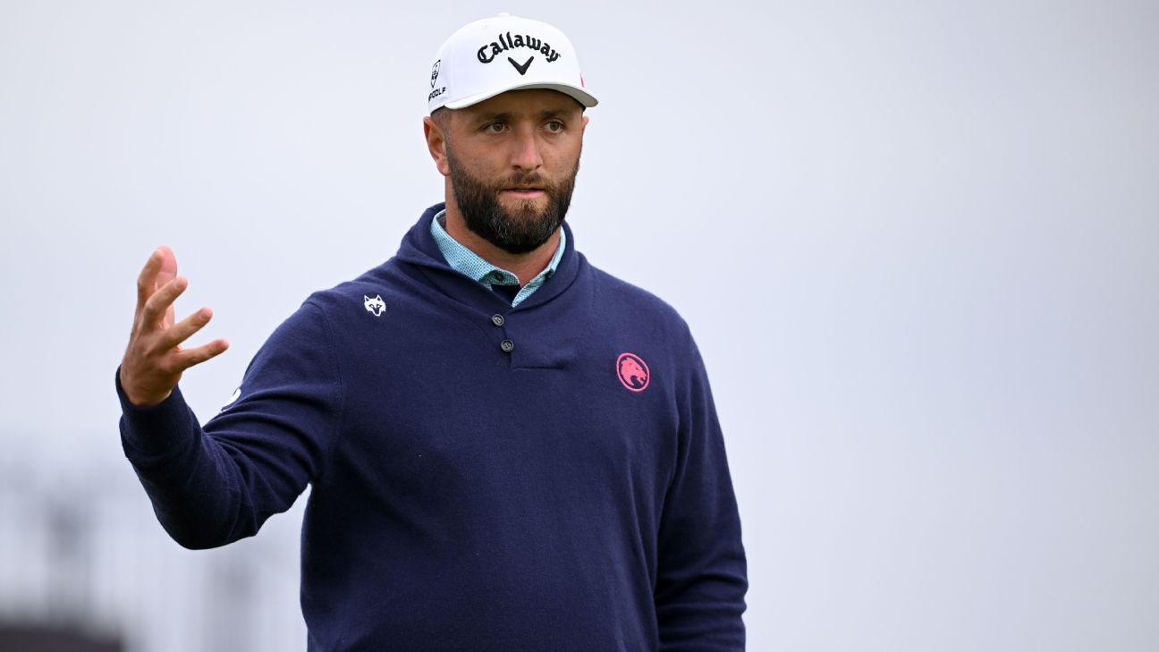 Featured image for Jon Rahm Fumes at Fan Whistling During Open Championship