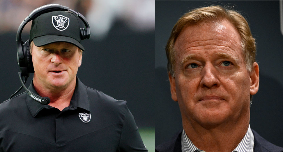 Featured image for Jon Gruden Wins Court Battle, Exposing NFL Email Controversy