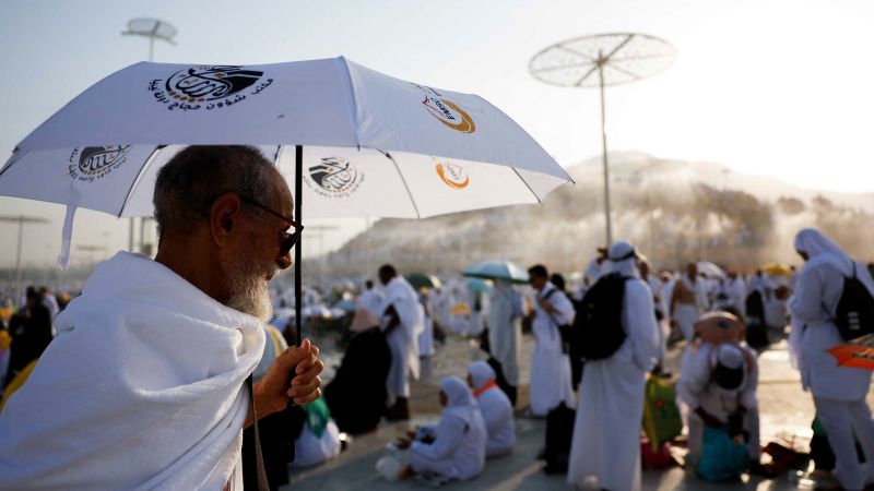 Featured image for Heatwave Claims Hundreds of Lives During Hajj Pilgrimage
