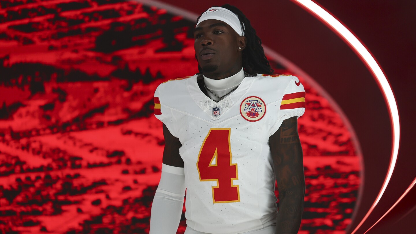 Featured image for Chiefs WR Rashee Rice sentenced to probation and jail in Dallas crash