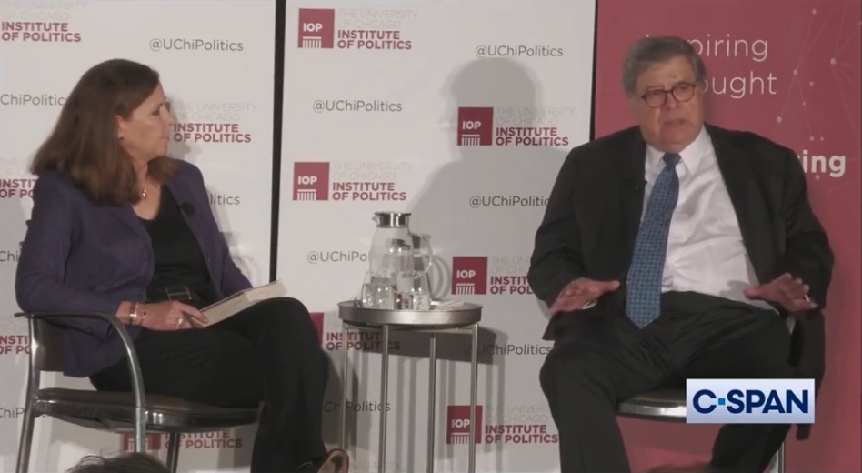 Featured image for "Bill Barr Mocks Trump's Limited Verbal Skills and Repetitive Vocabulary"