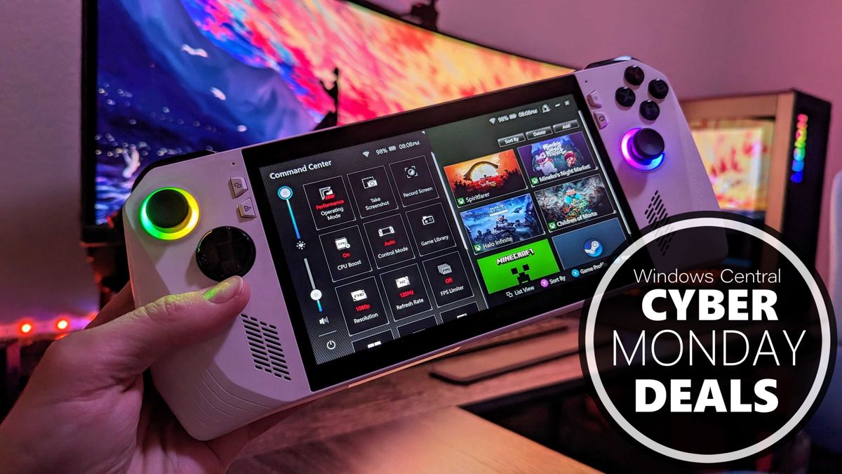 Featured image for Cyber Monday Deals: Asus ROG Ally and Lenovo Legion Go at Record Low Prices