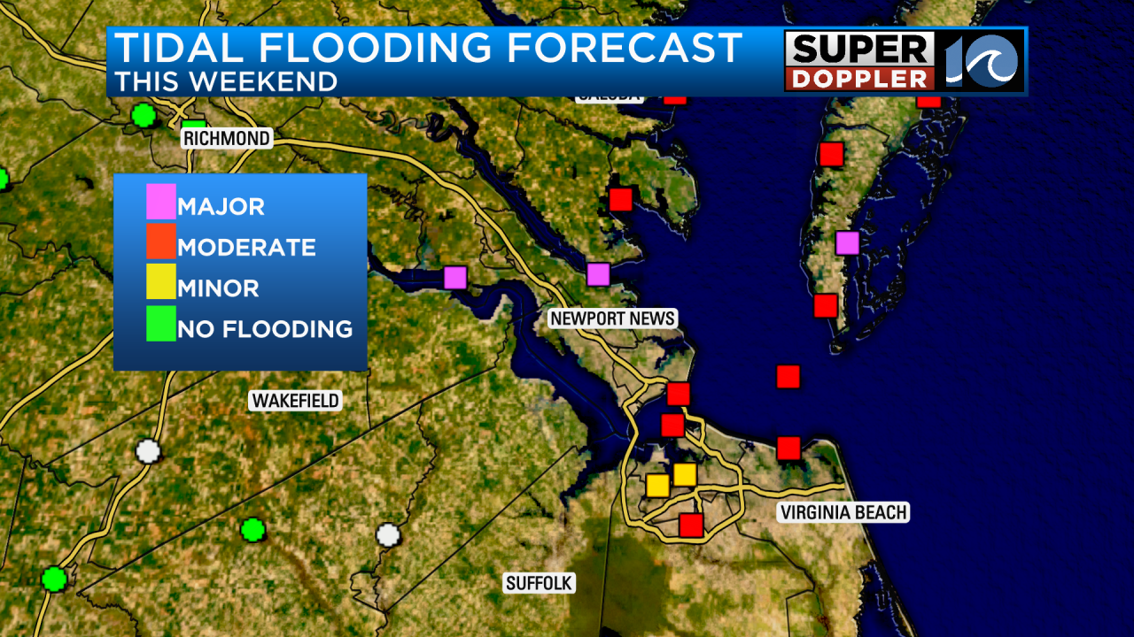 Featured image for "Hampton Roads and NC Cities Brace for Flooding and Storm Surges"