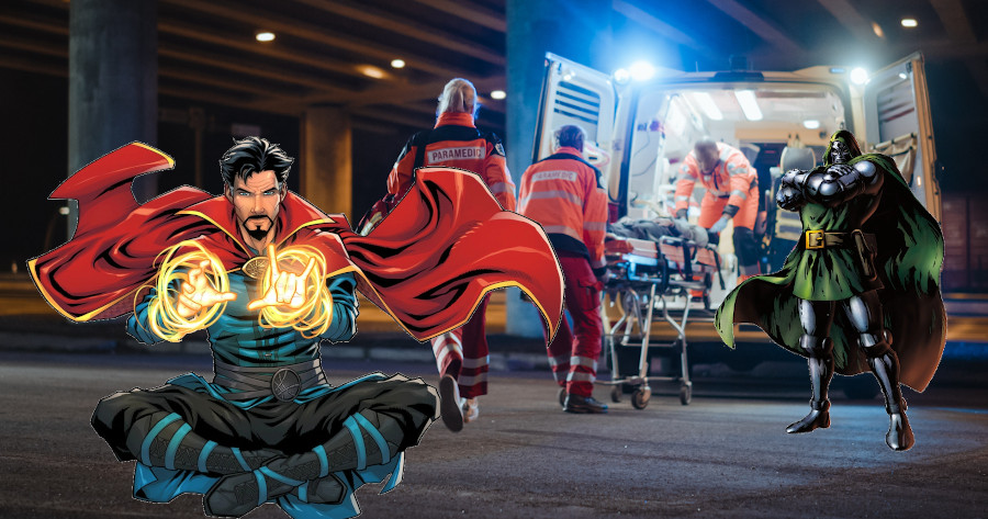 "Ranking Marvel Characters with 'Doctor' in Their Name by Medical Emergency Assistance"
