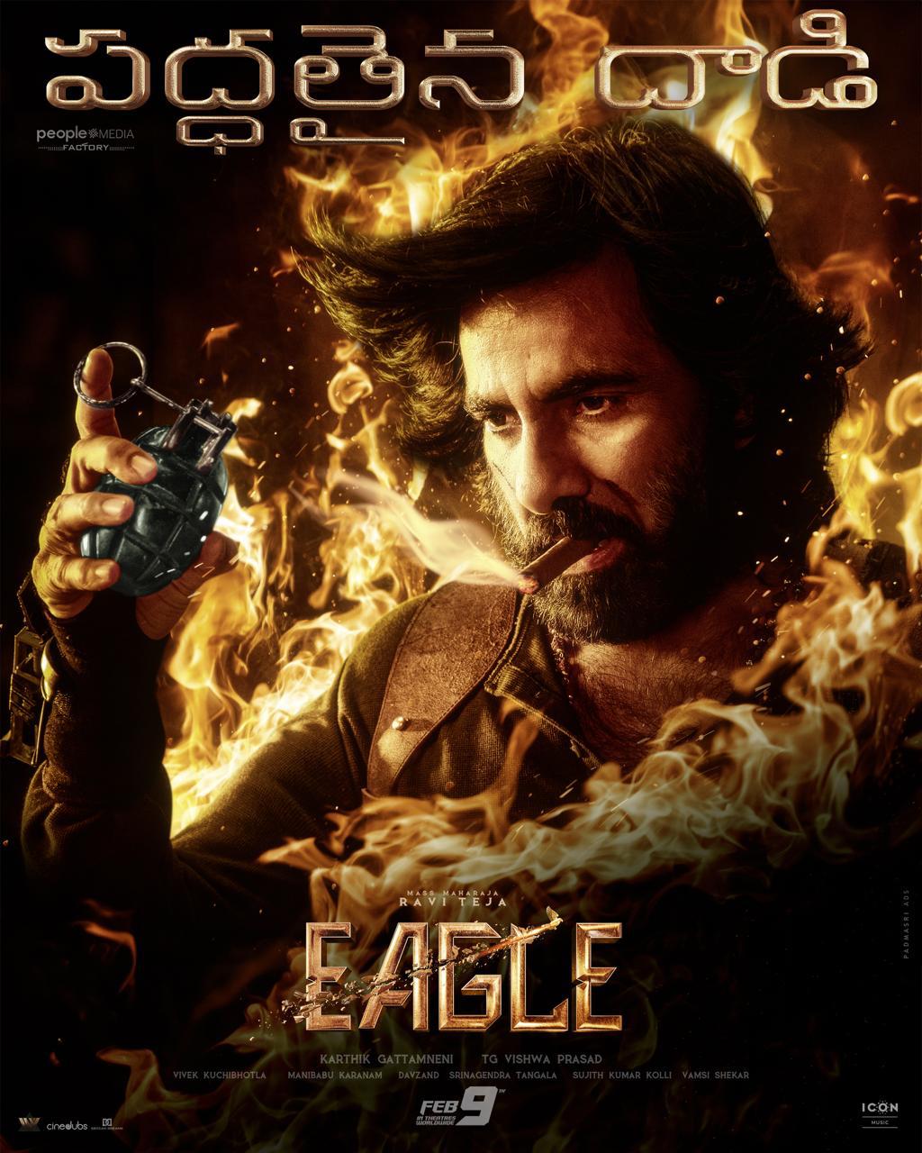Featured image for "Eagle: Ravi Teja's Explosive Assassin Unleashed"