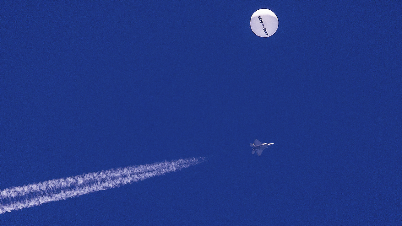 Featured image for "US Military Intercepts Chinese Spy Balloon Over Western US"