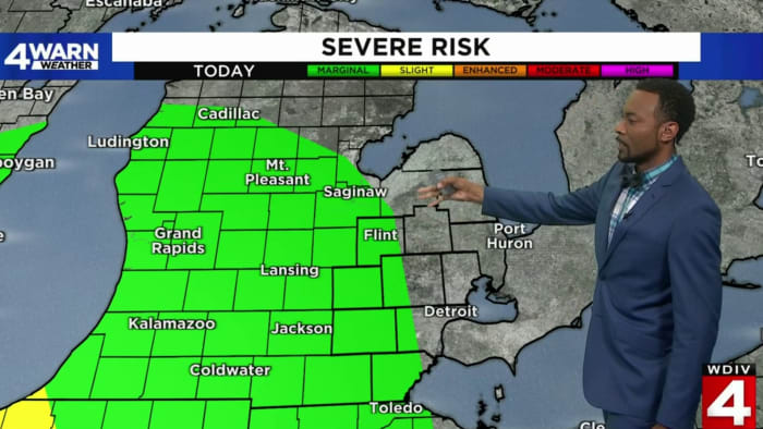 "Severe storms worsen hazardous air quality in Metro Detroit"
