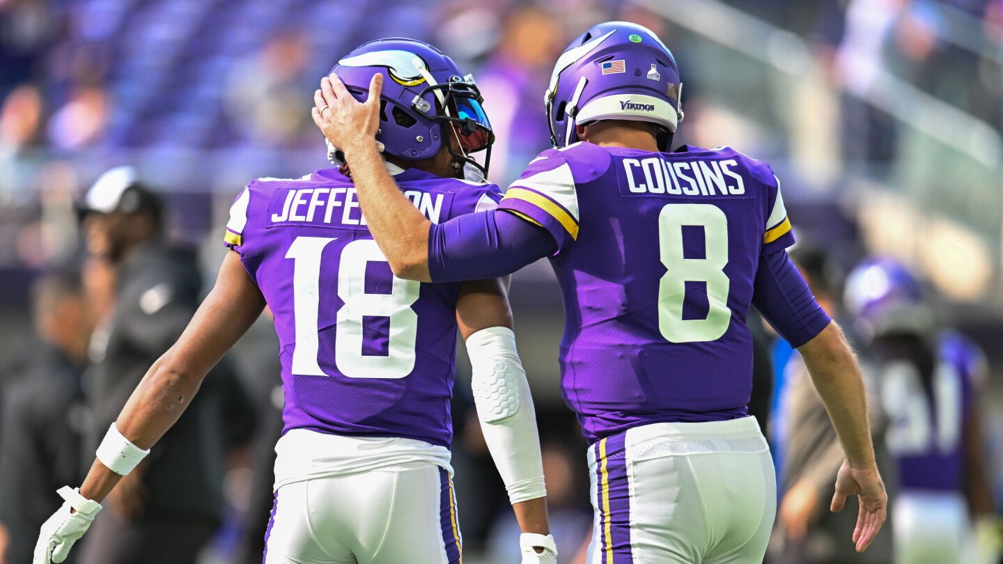 Justin Jefferson Praises Kirk Cousins Ahead of Falcons-Vikings Clash