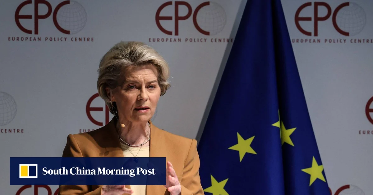 EU Chief Urges Strong Response to China's Global Ambitions.