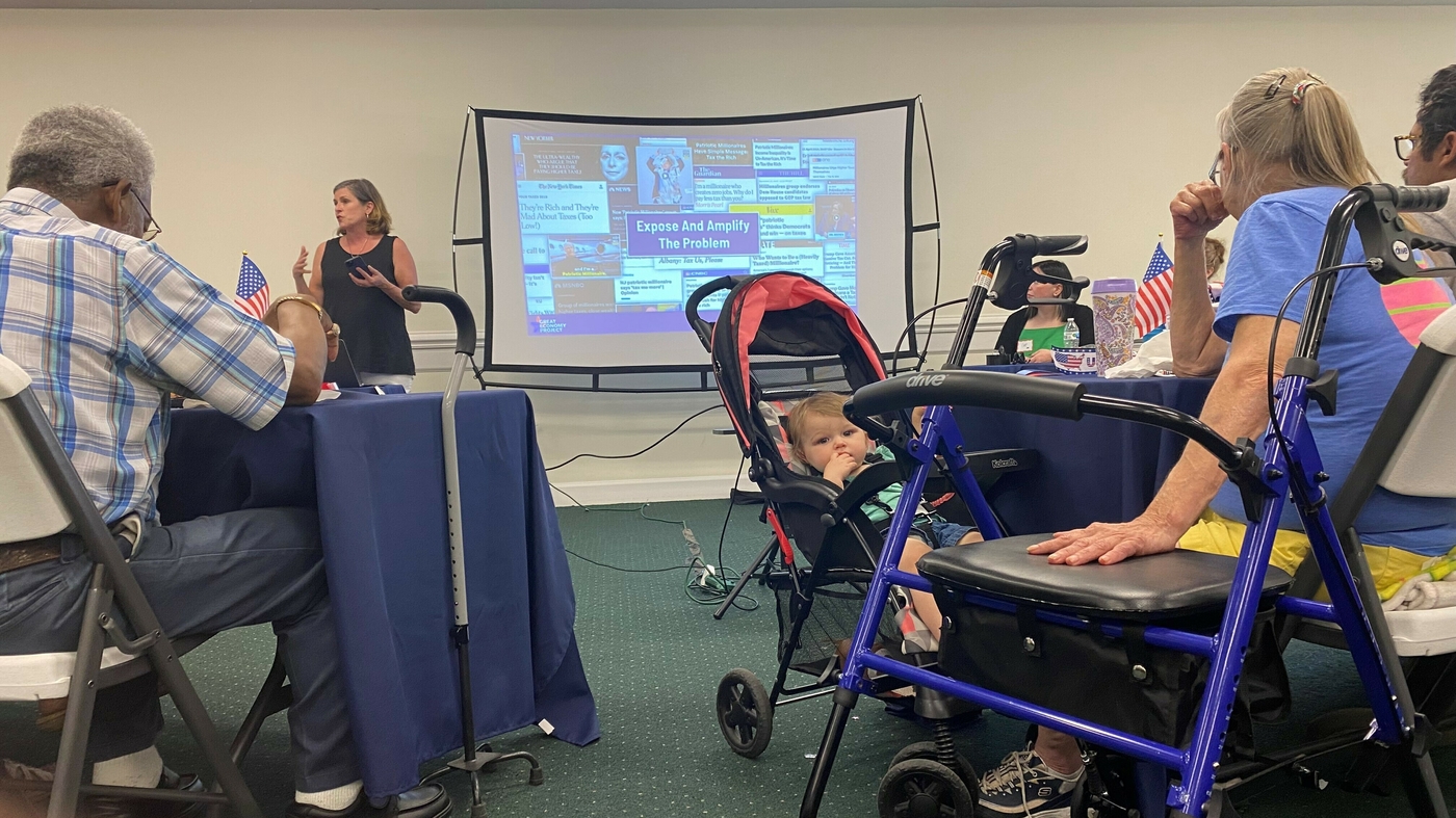 Millionaires Lobby Working-Class Voters for Rich Taxation