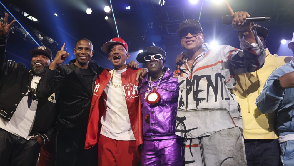 Featured image for "Star-Studded Grammy Salute to 50 Years of Hip-Hop: A Celebration with Will Smith, Queen Latifah, and Public Enemy"