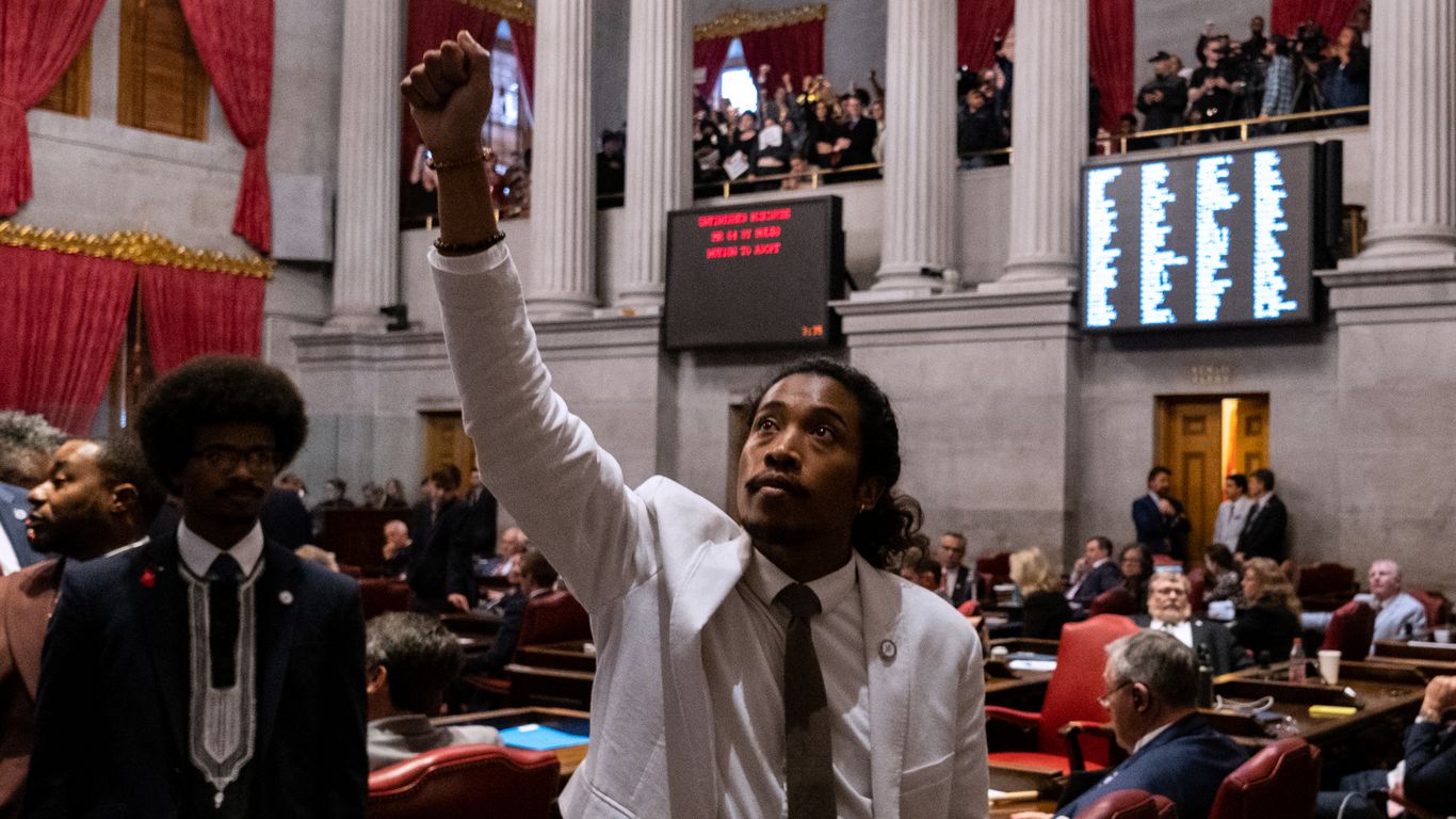 Featured image for Expelled Black Lawmaker Justin Jones Reinstated to Tennessee House