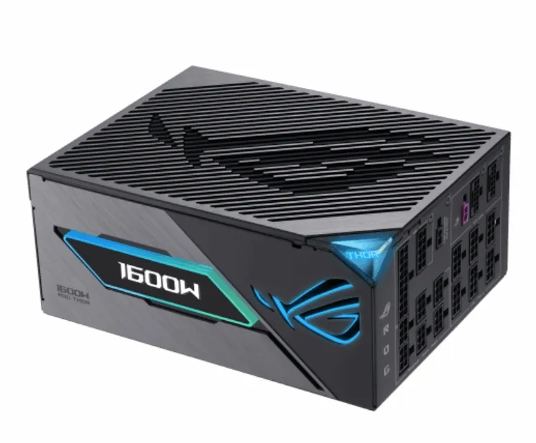 Featured image for ASUS Launches ROG Thor III 1600W PSU with OLED Display at Computex 2024