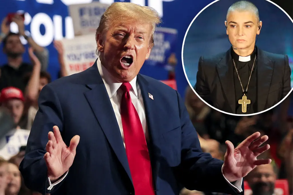 "Sinead O'Connor's Estate Demands Trump Cease Using Her Music at Rallies"