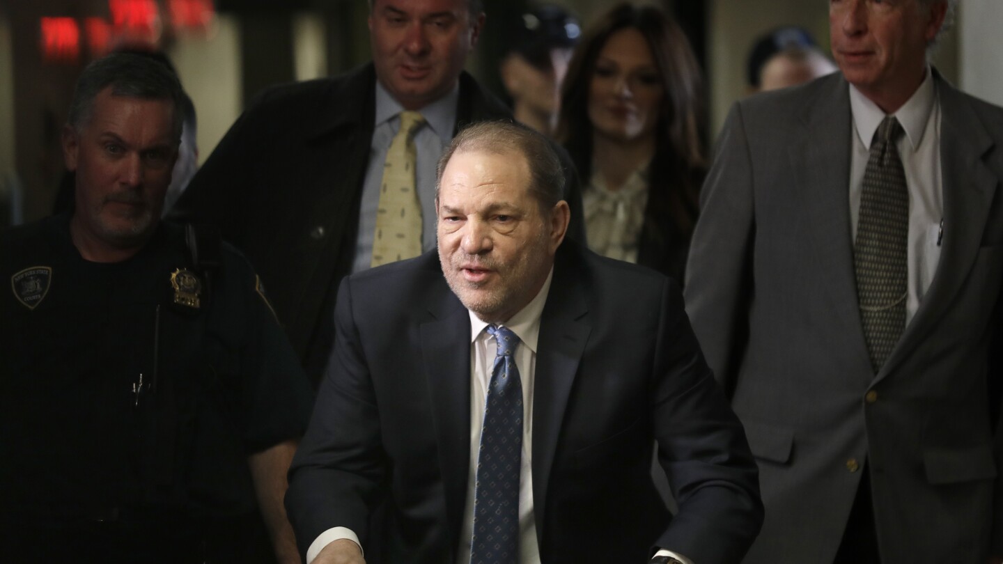 Harvey Weinstein Appeals 2020 Rape Conviction in New York's Top Court