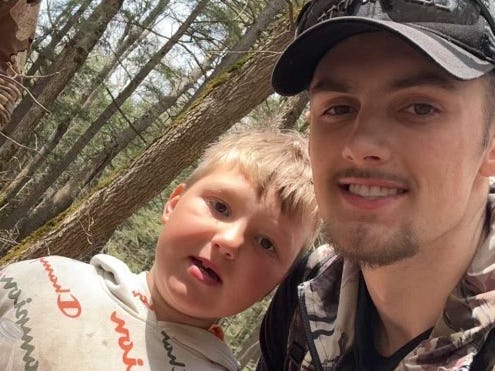 Two young boys survive in wilderness for days by eating snow and sheltering under logs