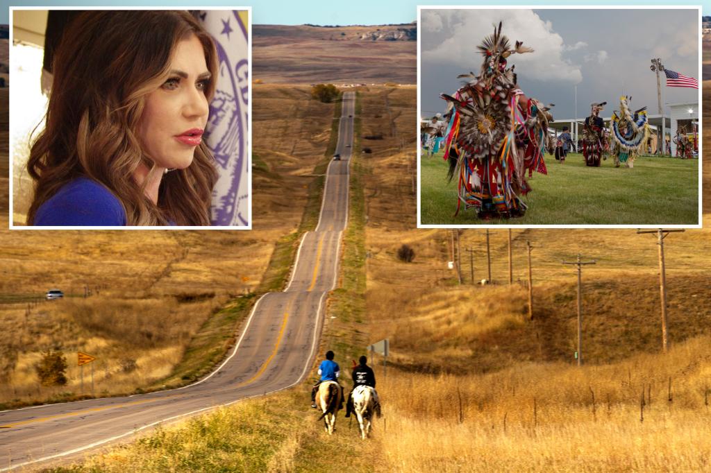 Featured image for Tribal Banishment: Gov. Noem's Border Security Maneuver Sparks Controversy