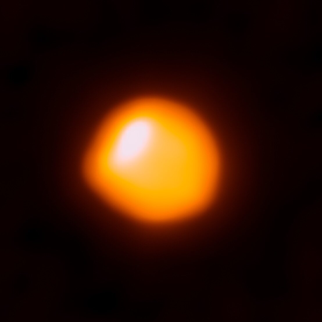Betelgeuse's Unexplained 50% Brightness Increase Baffles Scientists