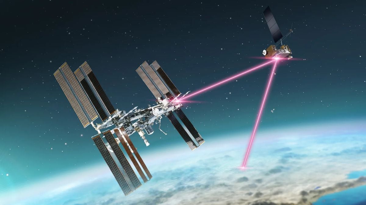 Featured image for NASA's Laser Communications Revolutionize Data Transmission on the ISS