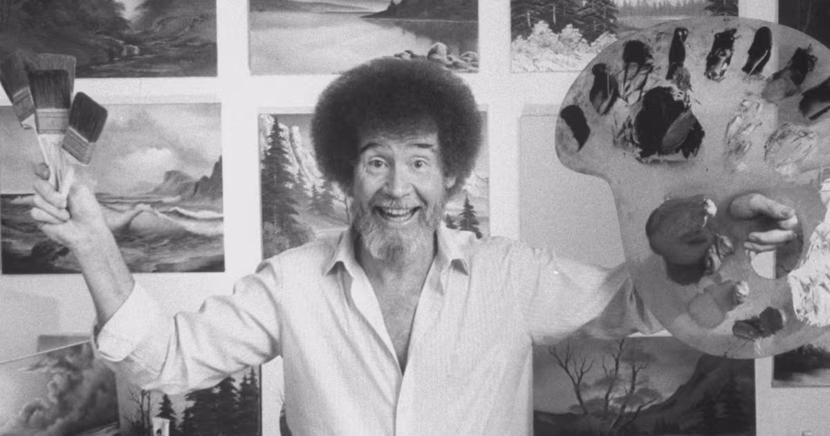 Featured image for Bob Ross Paintings Sell for Over $600K to Support Public Broadcasting