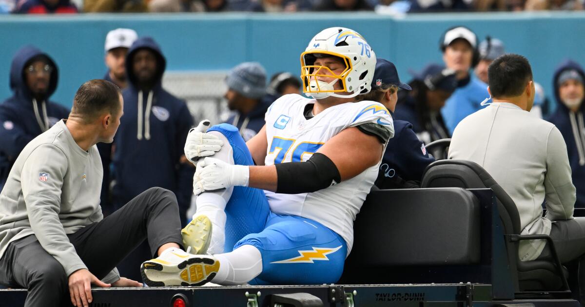 Featured image for Chargers' Win Over Titans Marred by Joe Alt's Season-Ending Injury