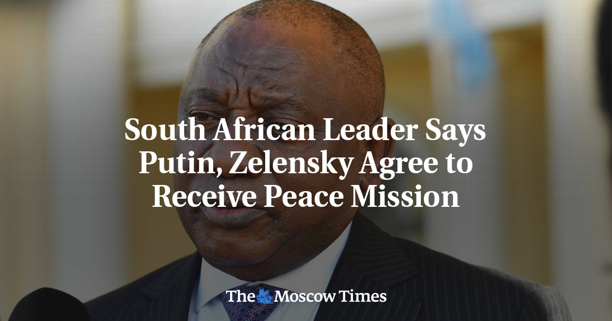 South African Leader Pursues Peace Mission with Russia and Ukraine
