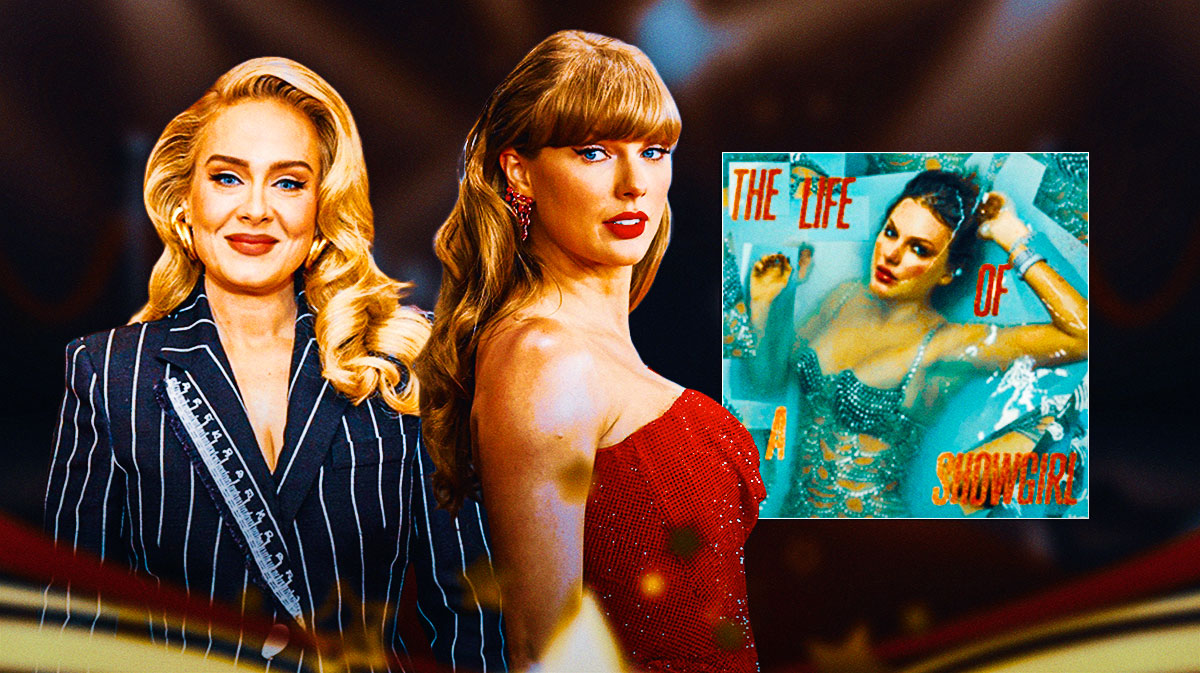 Featured image for Taylor Swift Shatters Adele’s First-Week Record with ‘Showgirl’