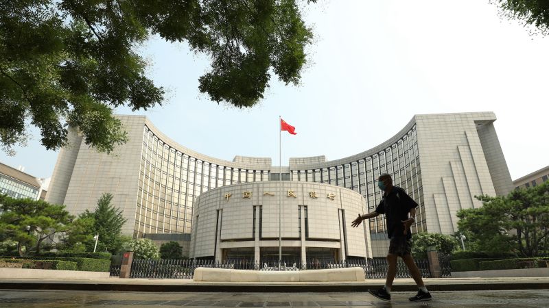 China's Central Bank Implements Surprise Rate Cut to Boost Economy and Banking Liquidity.