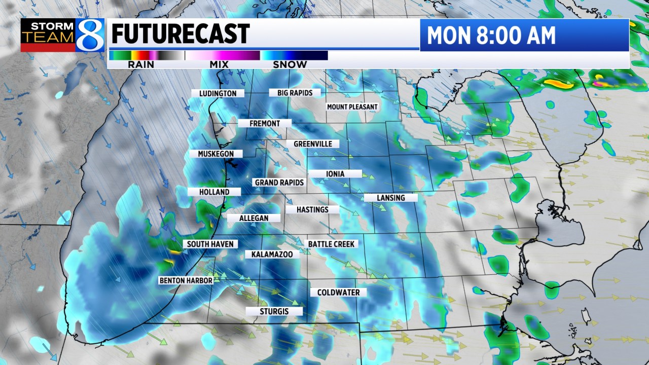 Lake-Effect Snow Alert: Expect Slick Roads and Snowfall in Lower Michigan