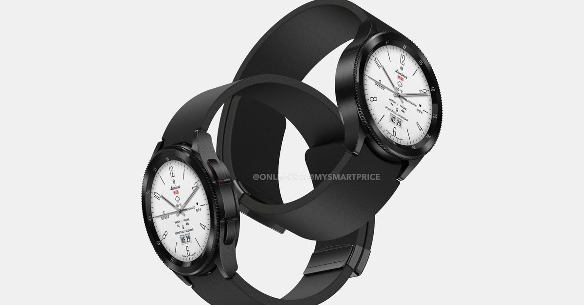 Featured image for "Samsung Galaxy Watch 6 Classic leak confirms return of rotating bezel"