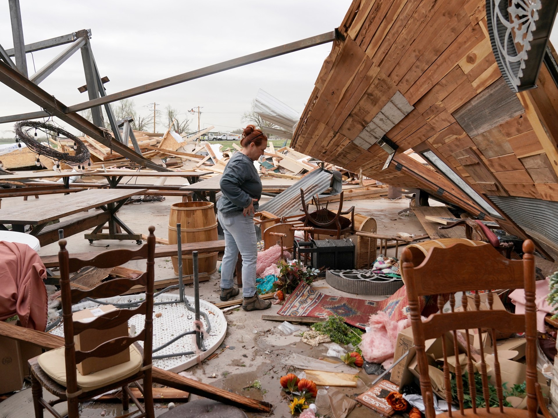 Deadly Tornado Outbreak Strikes Central US.
