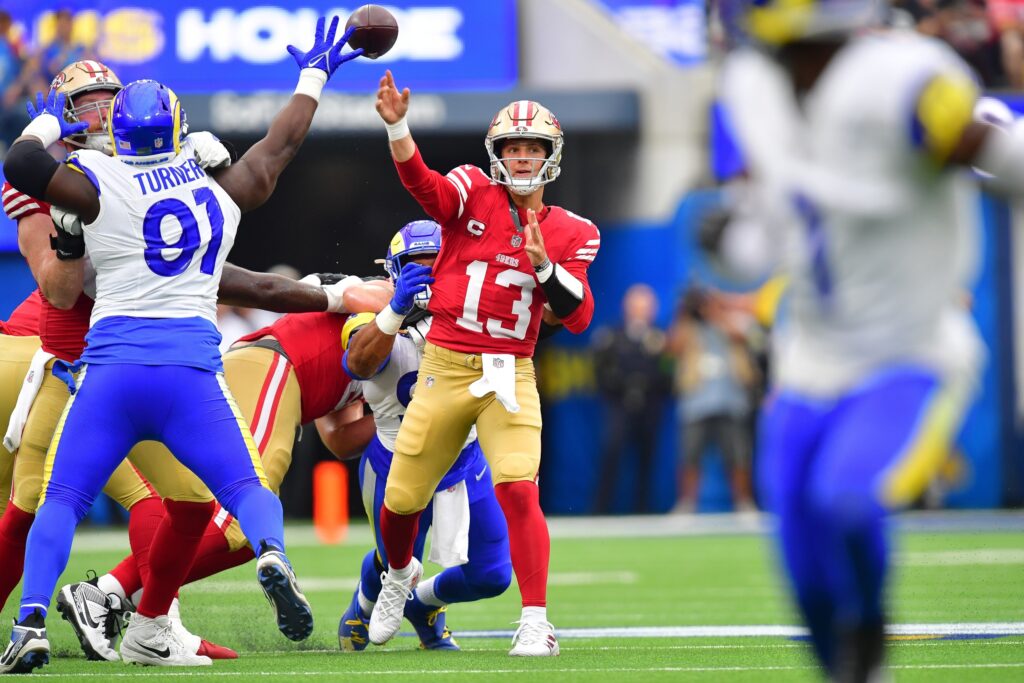 "Brock Purdy: The Rising Star Quarterback Making Waves in the NFL"