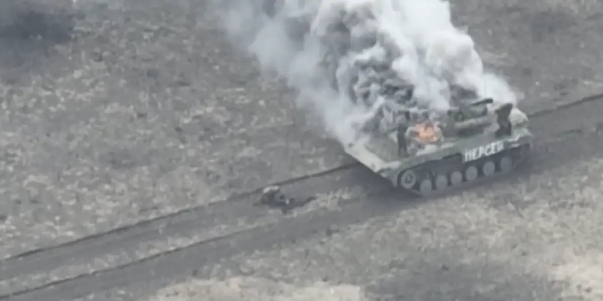 Ukrainian forces strike back against Russian military might.